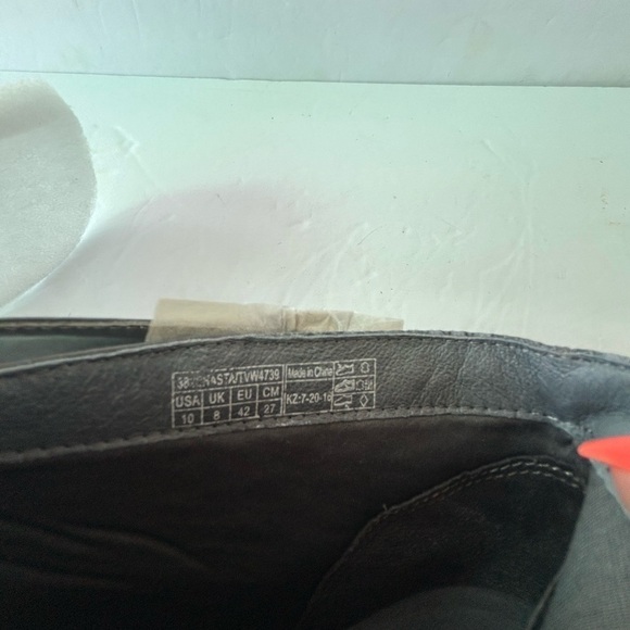 Vionic Shasta Black Comfort Snakeskin and Buckle Side Zip Ankle Booties NIB - Picture 8 of 12